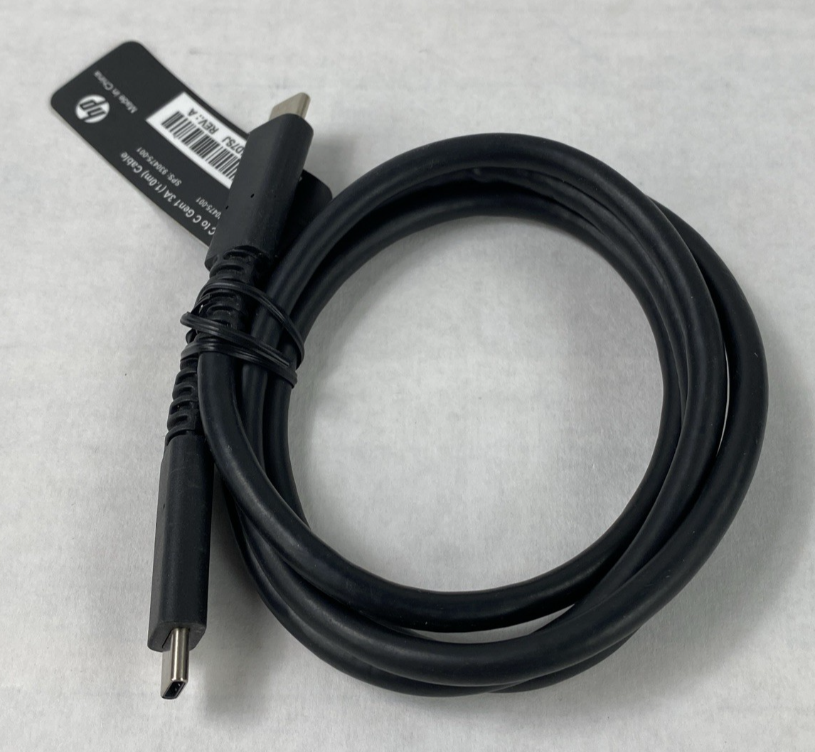 HP 930475-001 USB Type-C Male to Male Cable Lot of 5