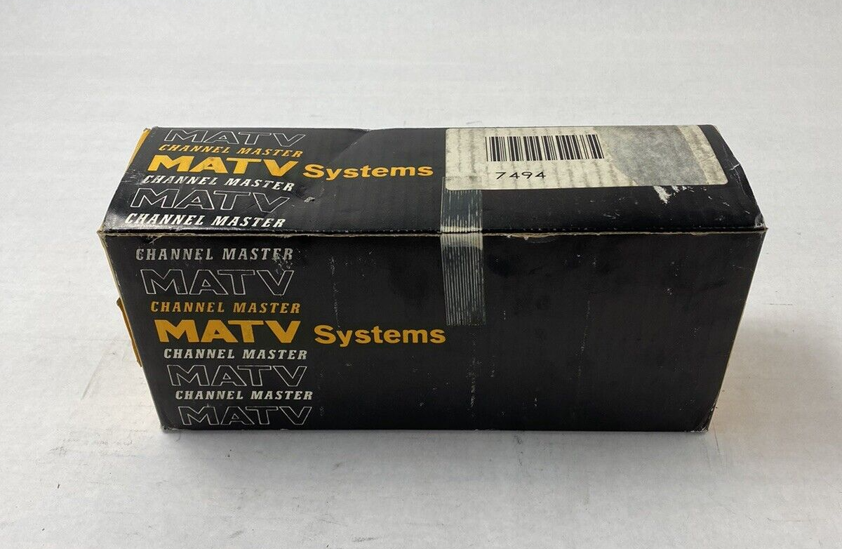 Channel Master MATV Systems Model 7494 Band Pass Filter UHF Band Channel 49