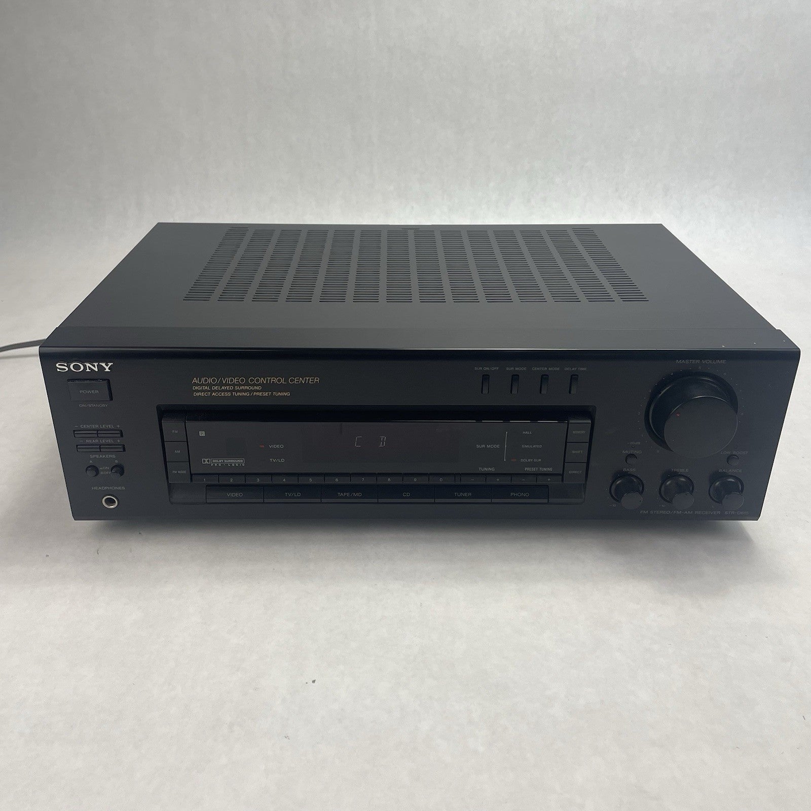 Sony STR-DE615 5.1 A/V Receiver 100W Dolby Digital DTS AM/FM Digital Tuner1