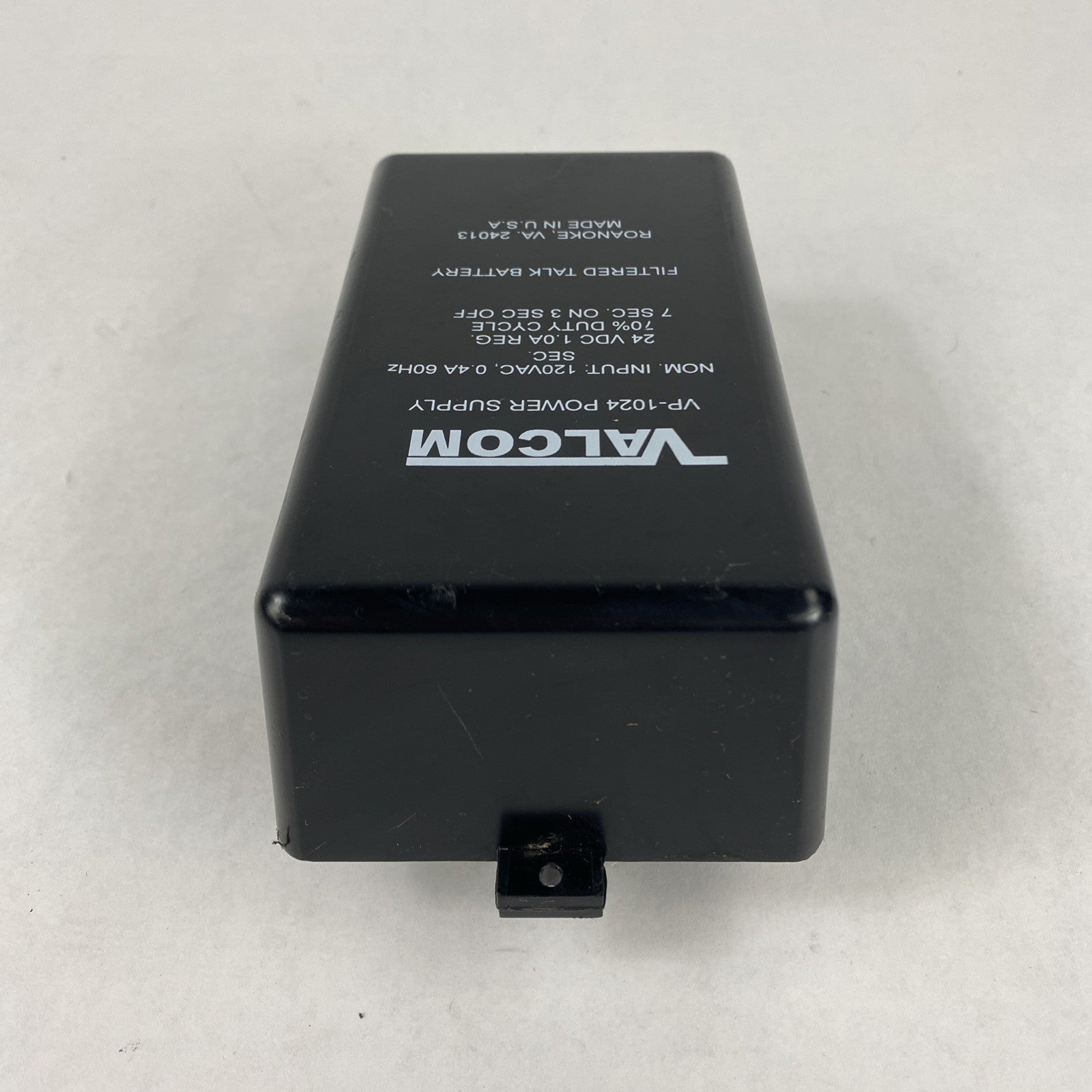 Valcom VP-1024 Power Supply 120VAC 0.4A 60Hz Untested No Cords3