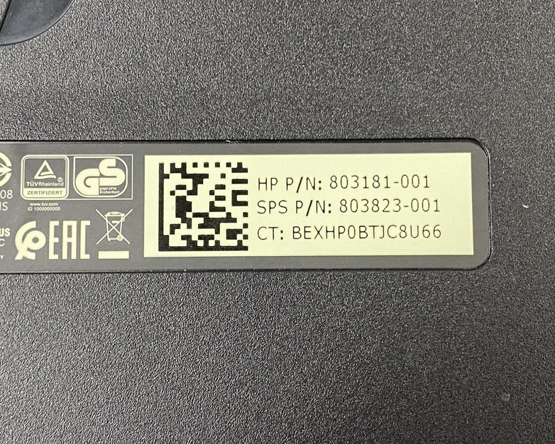 Lot of 2 HP KBAR211 USB Slim Business Wired Keyboard Tested