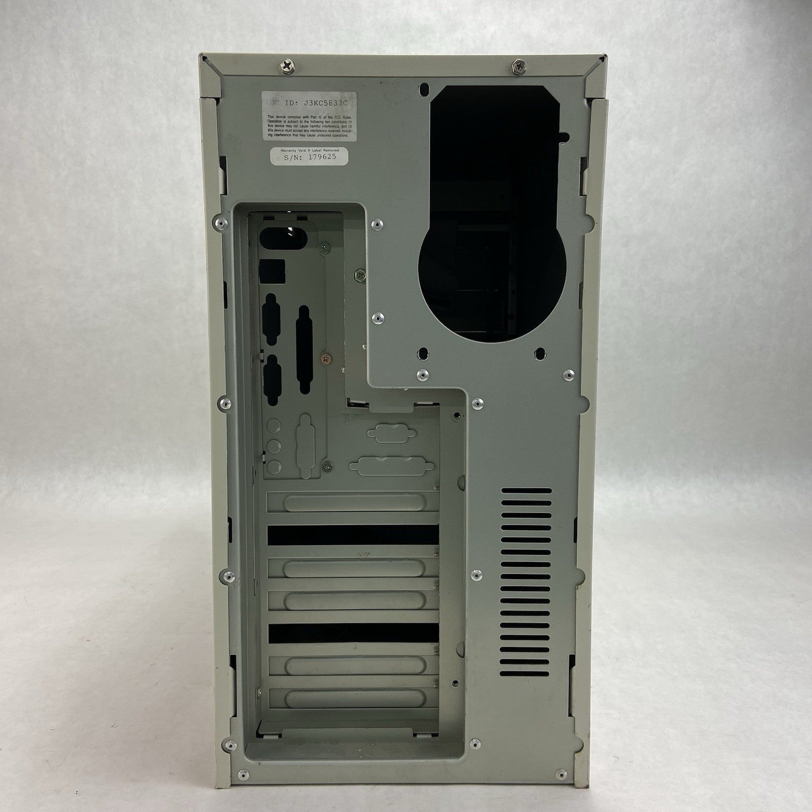 Unbranded Vintage Beige ATX Mid Tower Computer Case No PSU4