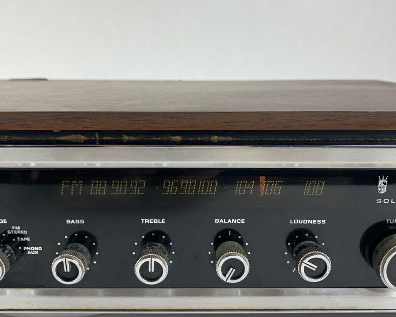 Zenith F680W Stereo 8 Eight Track Player Digilite Receiver For Parts and Repair