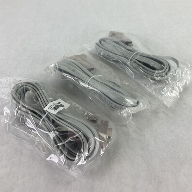 New Lot of 3 Foxconn Console Cable RJ45 to DB9 Female Adapter E124936-D