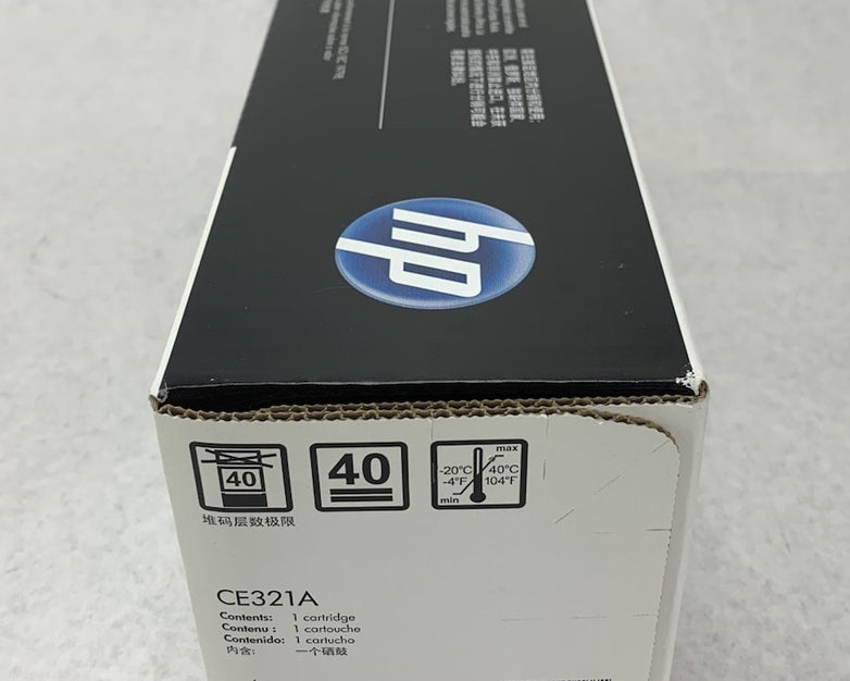 HP LaserJet 128A CE321A Cyan Print Cartridge Exp: Mar 2019
