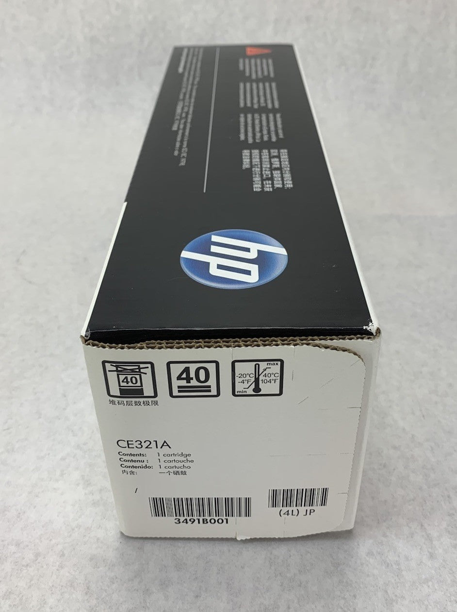 HP LaserJet 128A CE321A Cyan Print Cartridge Exp: Mar 20192