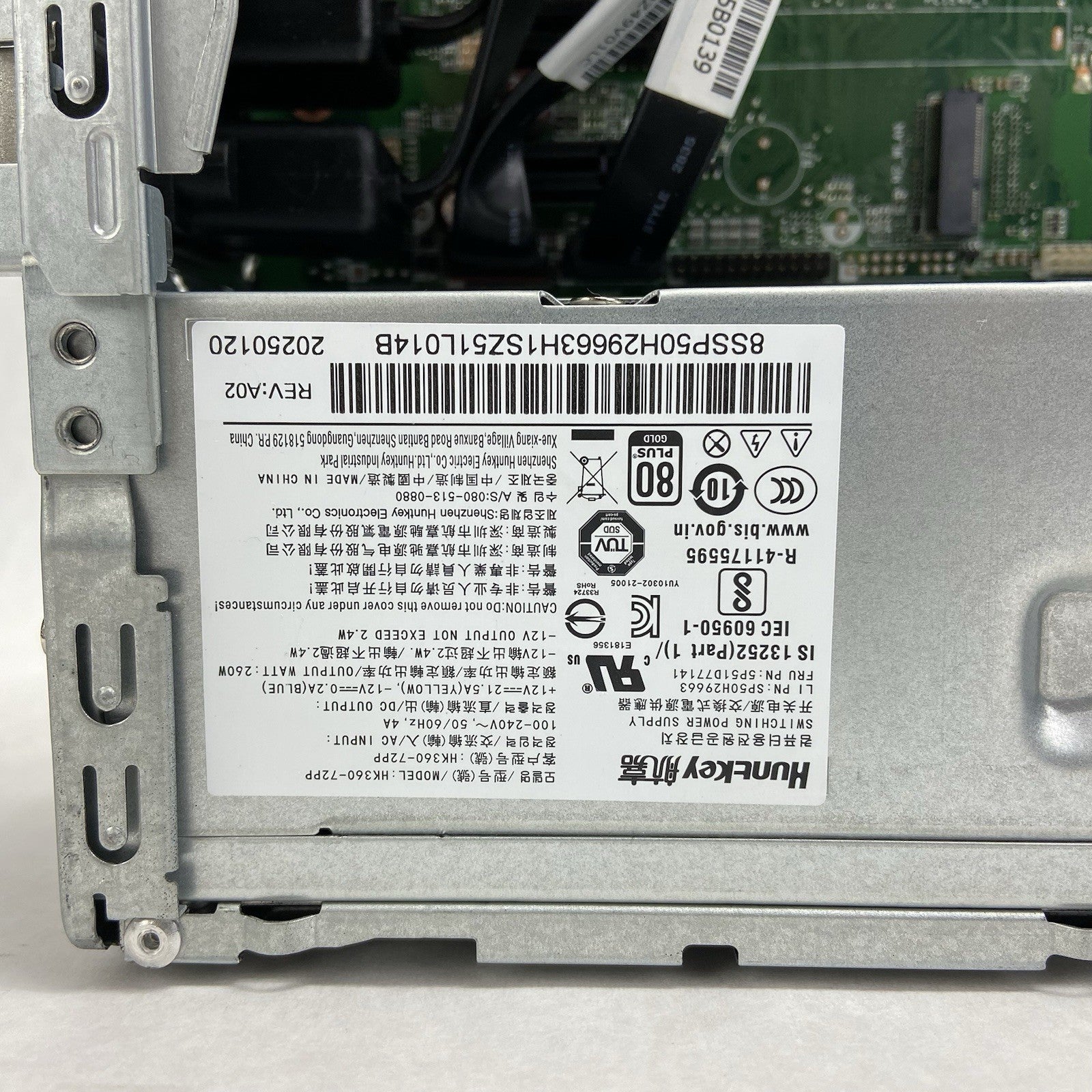 Lenovo ThinkCentre M70s Gen 3 SFF Intel Core i5-12500 3GHz 8GB RAM No HDD No OS10