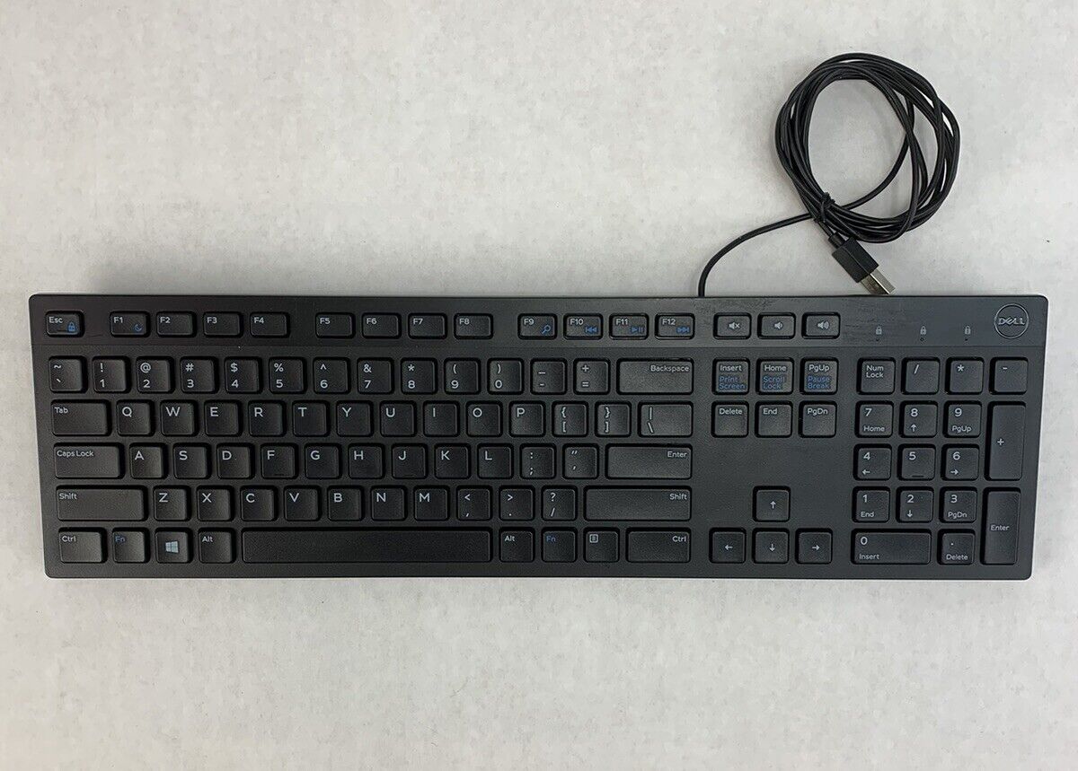 Dell KB216p Wired USB Keyboard (Lot of 3)