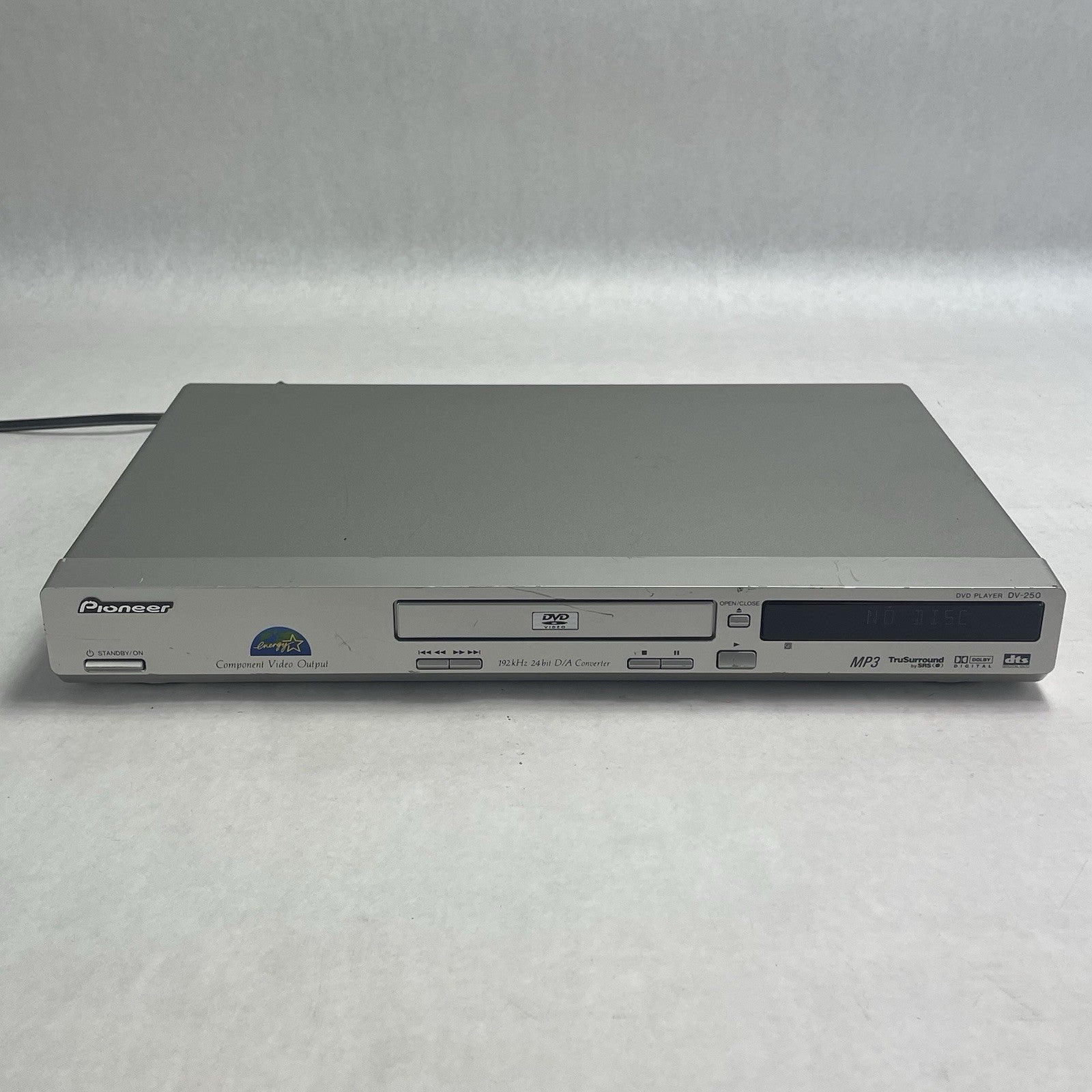 Pioneer DV-250 DVD Player  Tested2