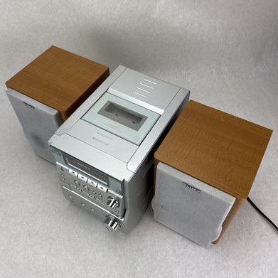 Sony CMT-EP707 Hi-Fi CD Changer And Tape Deck With Speakers - Parts or Repair