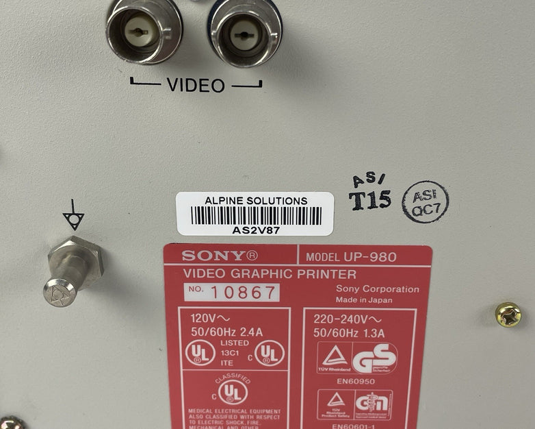 Sony UP-980 Video Graphic Printer