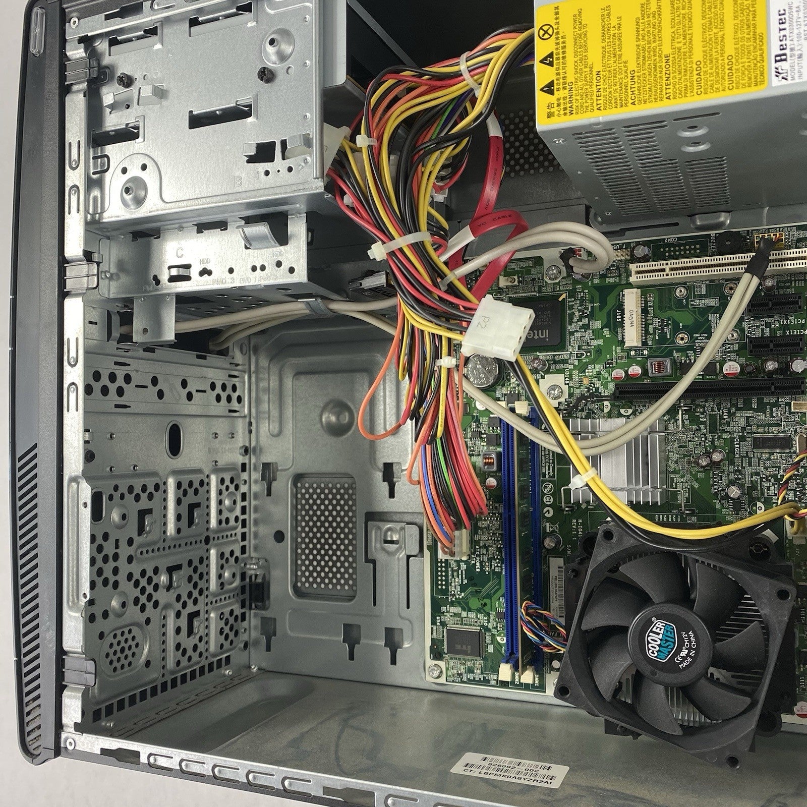 HP 500B Micro Tower Pentium Dual-Core E5700 3GHz 2GB RAM No HDD No OS