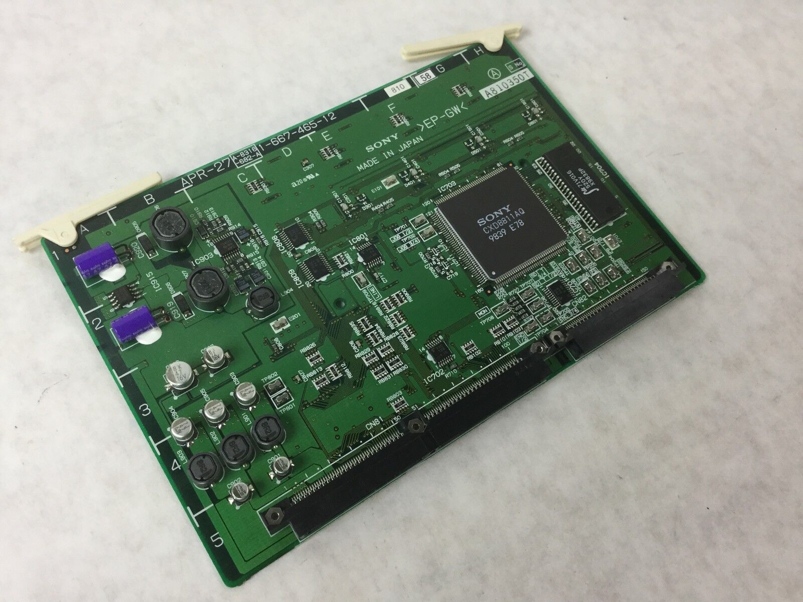 Genuine Sony Circuit Board (Removed from Betacam SX) 1-667-465-12 (A810350T)