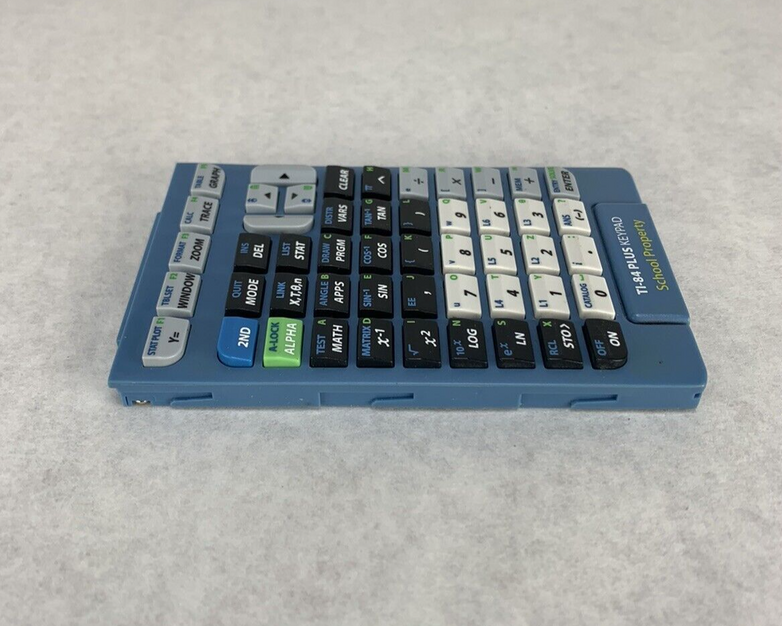 Lot of 3 Texas Instruments TI-84 Plus Keypad School Property Keypad Only
