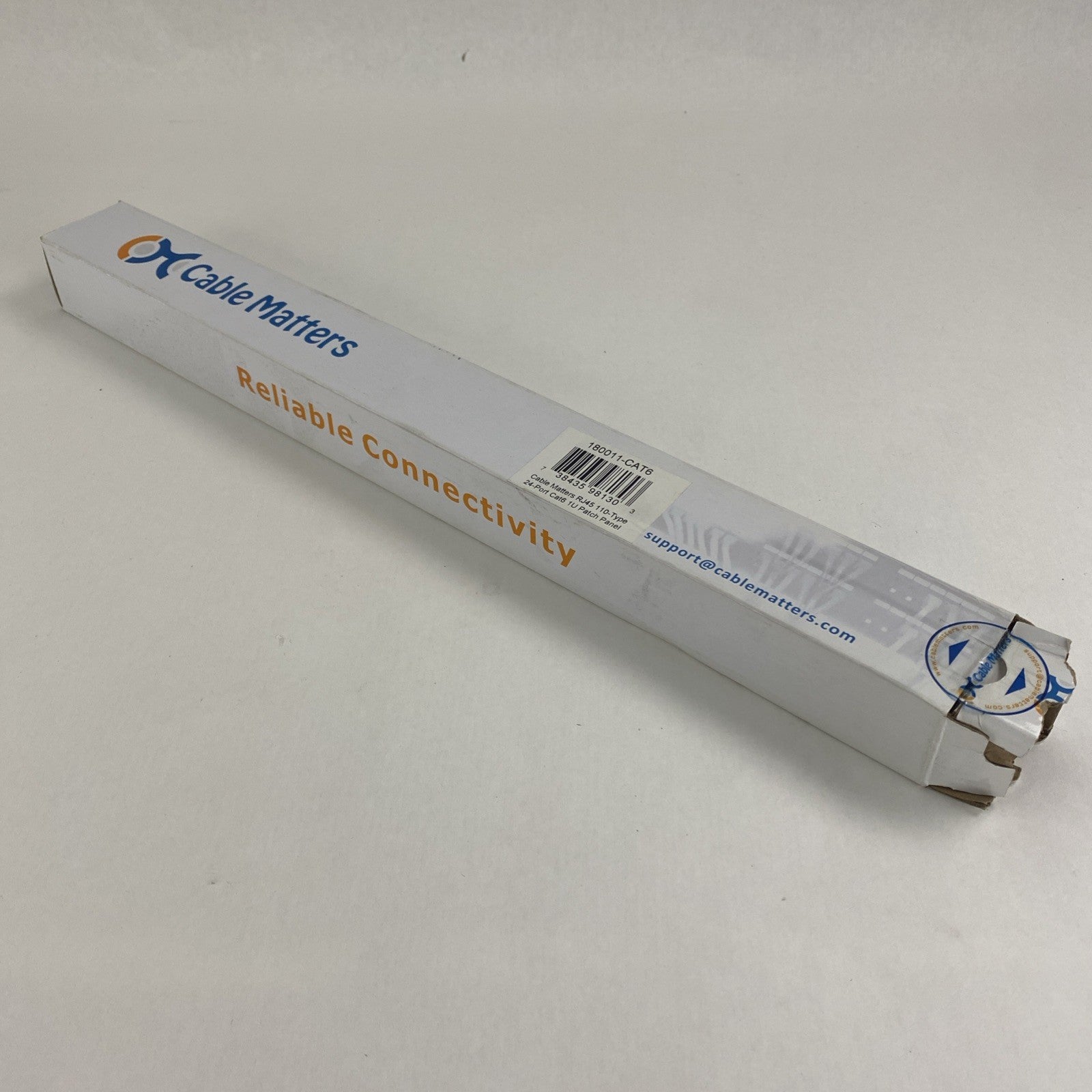 Cable Matters RJ45 110-Type 24-Port Cat 6 1U Patch pannel Open Box Sealed0