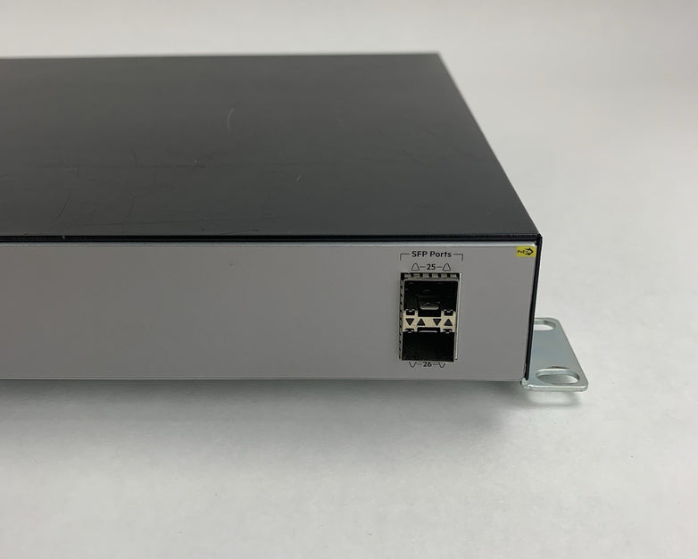 HPE JL385A OfficeConnect 24-Port PoE Managed Gigabit Switch Tested Reset