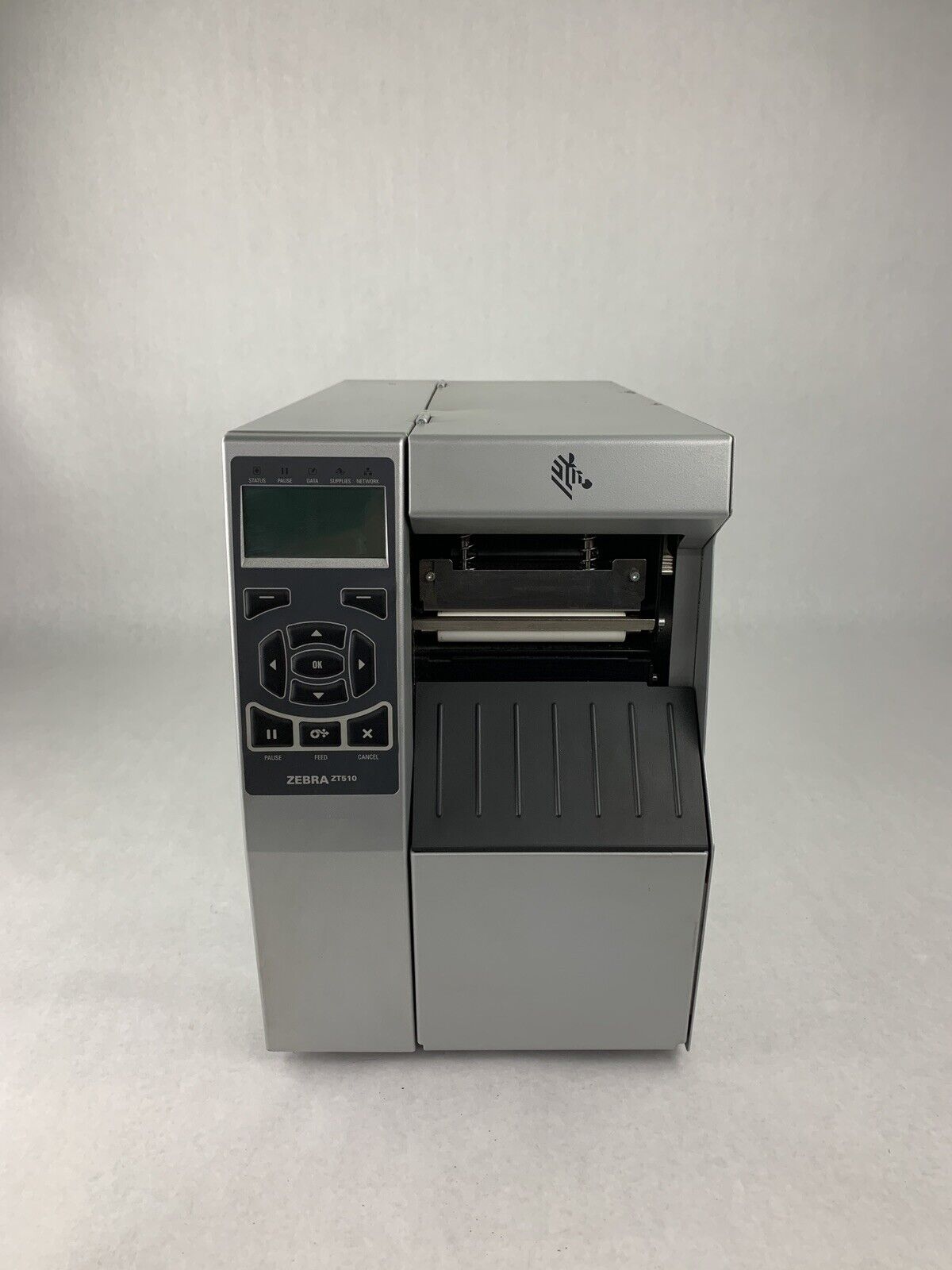 Zebra ZT510 Thermal Label Printer ZT51042-T010000Z Missing Parts Power Tested