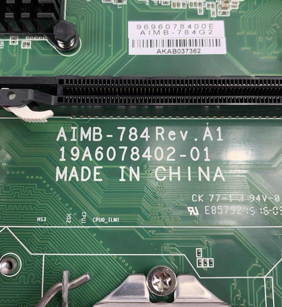 Advantech AIMB-784 Motherboard Intel Core i5-4570 3.2GHz 4GB RAM No Shield