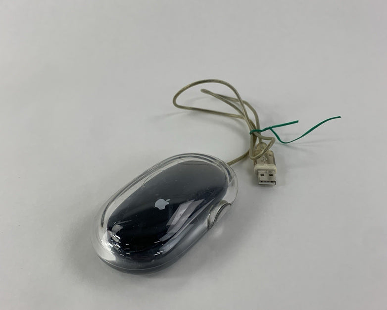 Vintage Apple M5769 Black Pro Mouse - Tested
