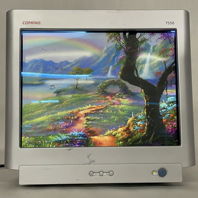 Compaq FS7550 17" CRT Computer Monitor Tested
