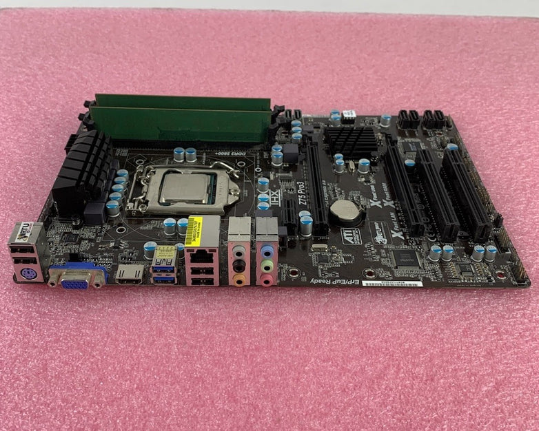 ASRock Z75 Pro 3 Motherboard Intel Core i3-3220 3.3GHz 8GB RAM 2 Sticks