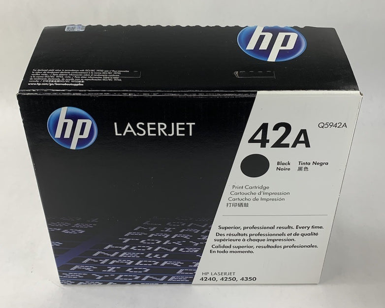 HP Laserjet 42A Q5942A Black Toner Cartridge Exp. Jan 2018