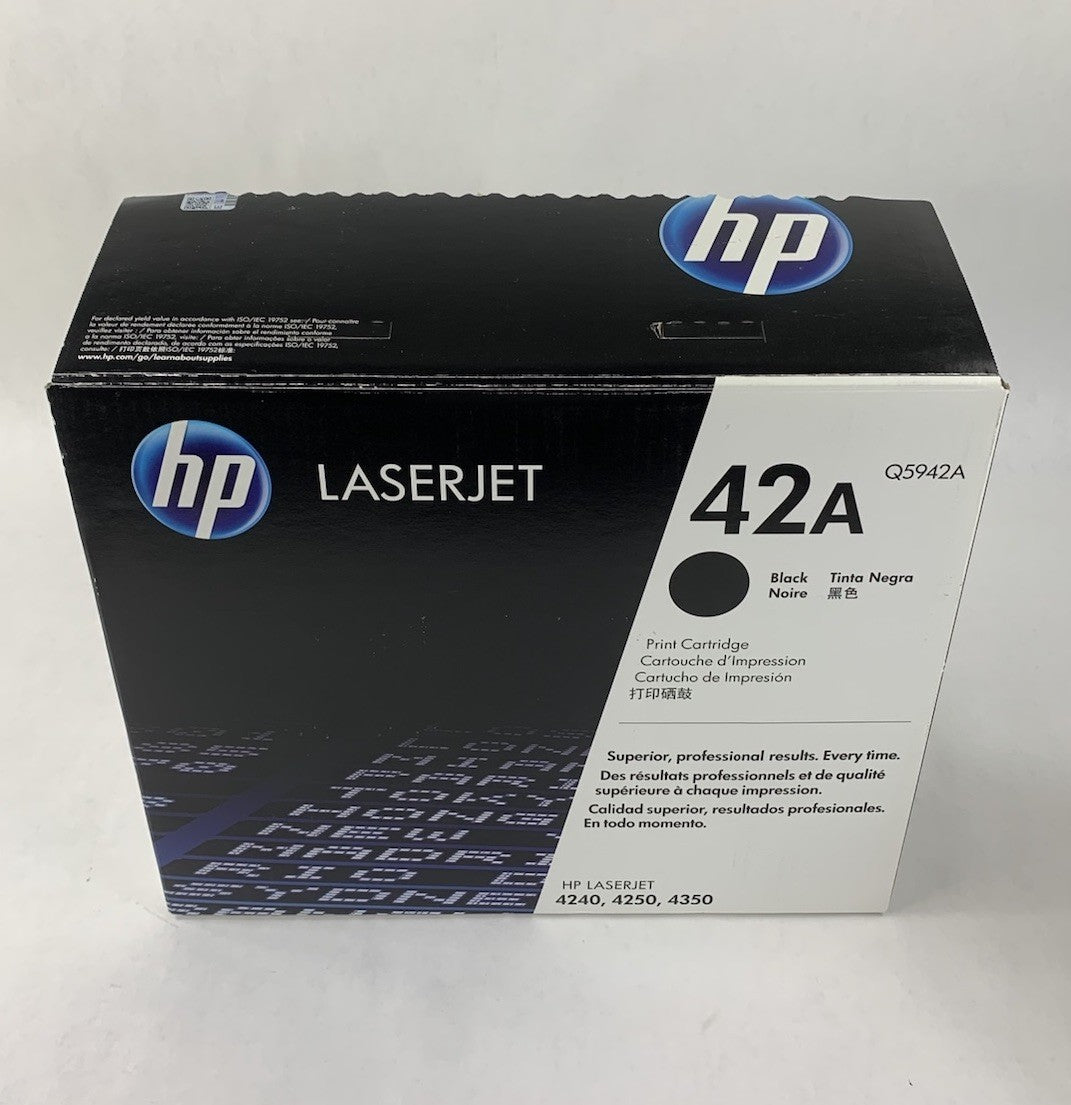 HP Laserjet 42A Q5942A Black Toner Cartridge Exp. Jan 20183