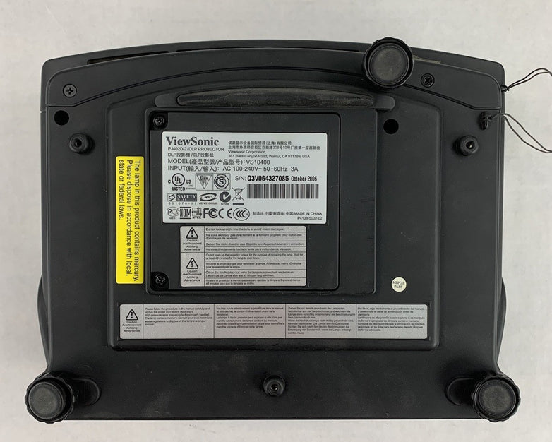 Viewsonic PJ402D VS10400 Projector - No Remote