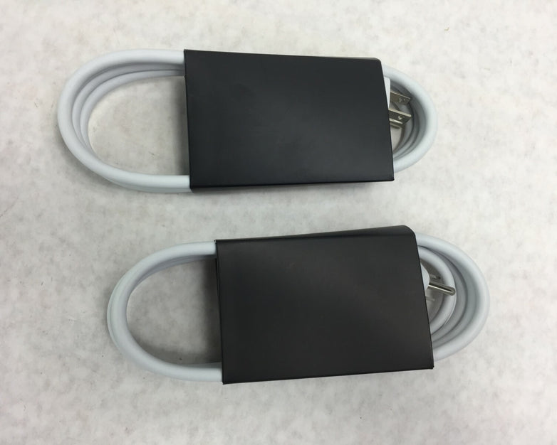 Lot of 2  OEM Apple (Longwell)  E344535  LS-7A  2.5A 125V  6Ft  AC Power Cord