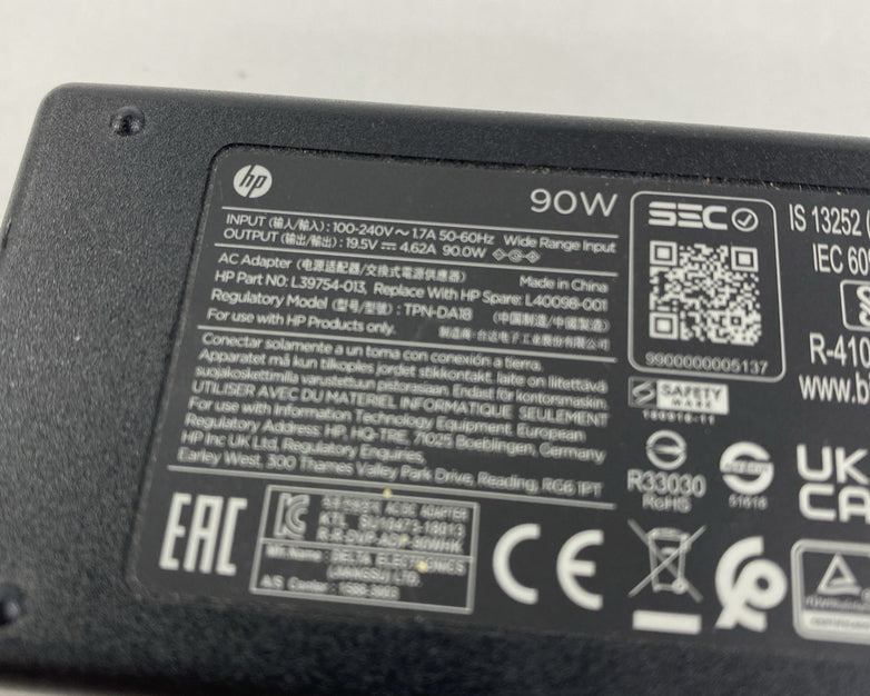 HP TPN-DA18 90W 19.5V 4.62A 7.4mm Barrel AC Adapter - Lot of 6 No Power Cord