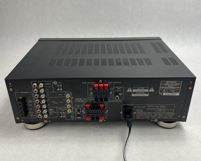 Pioneer VSX-D503S Audio/Video AV Receiver Has Issues Read Descripton