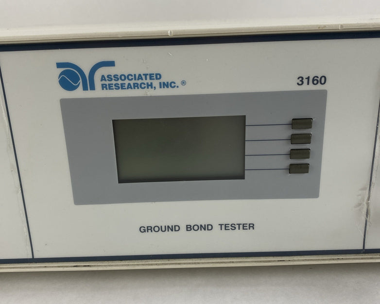 Associated Research 3160 Ground Bond Tester 9390067