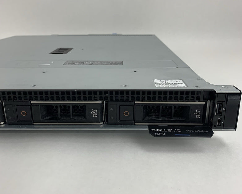 Dell EMC PowerEdge R240 Empty Barebones Chassis w/ Backplane No Ram No CPU No MB