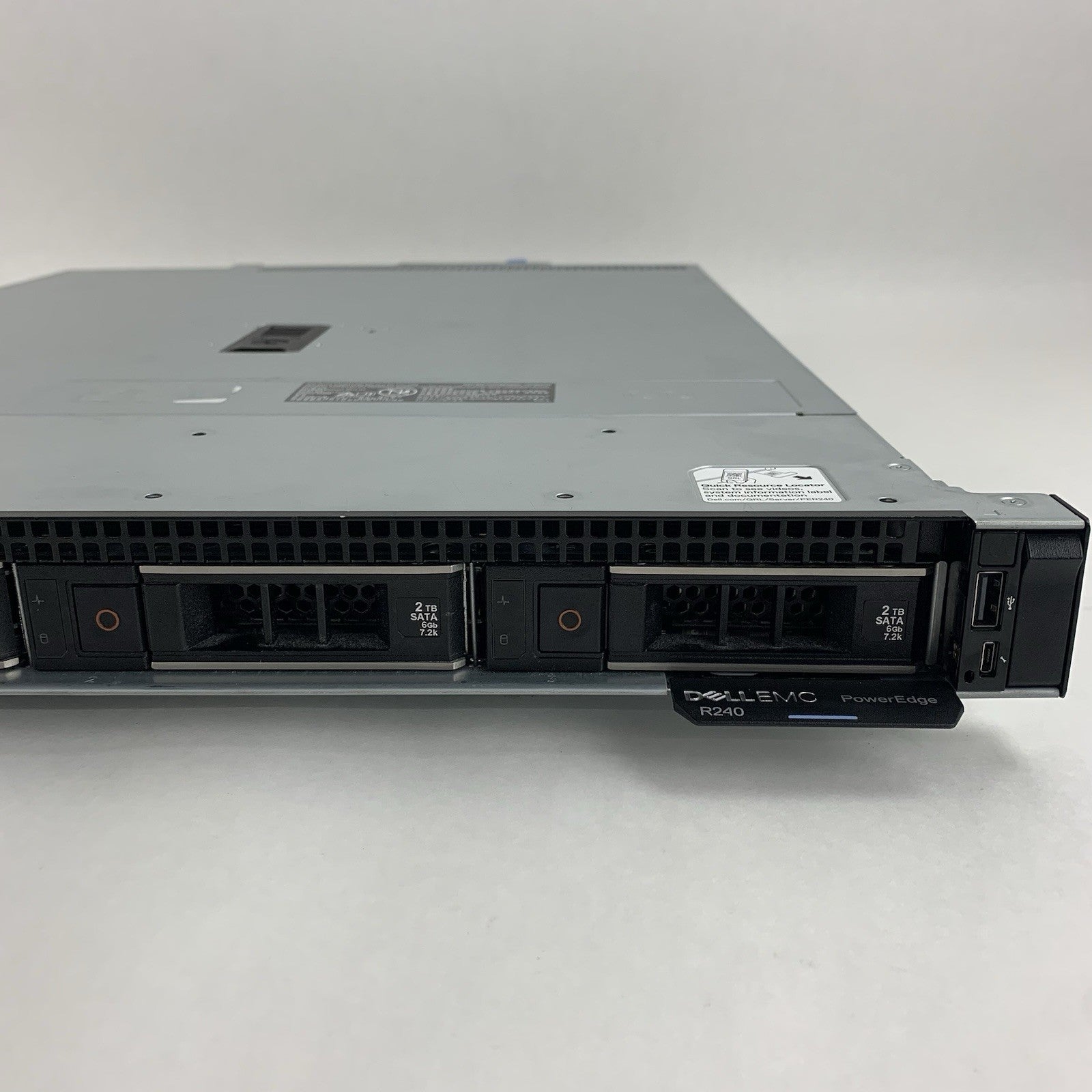 Dell EMC PowerEdge R240 Empty Barebones Chassis w/ Backplane No Ram No CPU No MB3