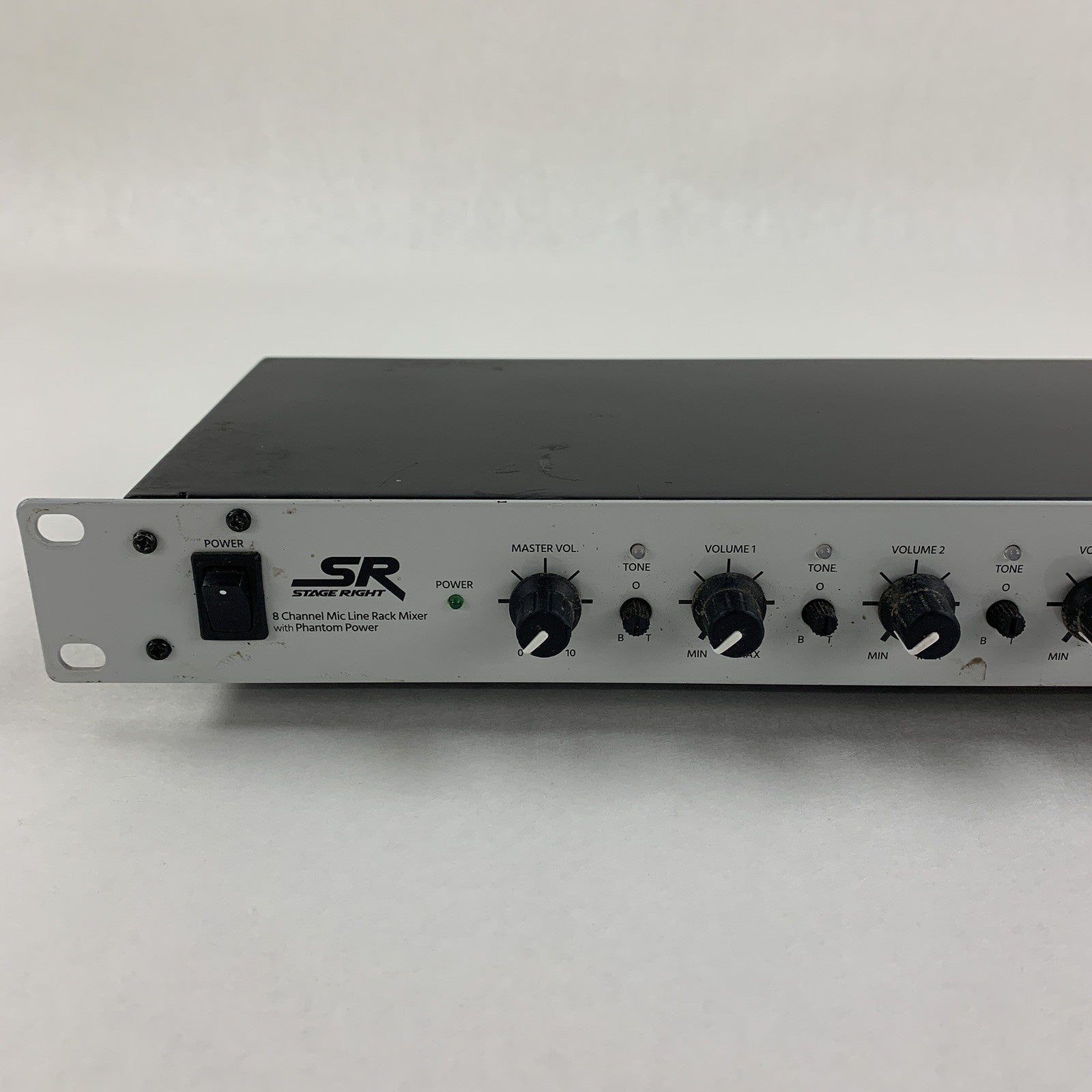 Stage Right SR 615108 8-Channel Mic Tested Quiet Outputs Parts and Repair