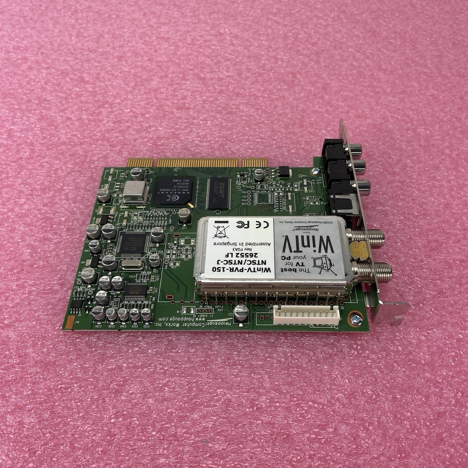 Hauppauge WinTV-PVR-150 5188-4202 PCI Capture Card2