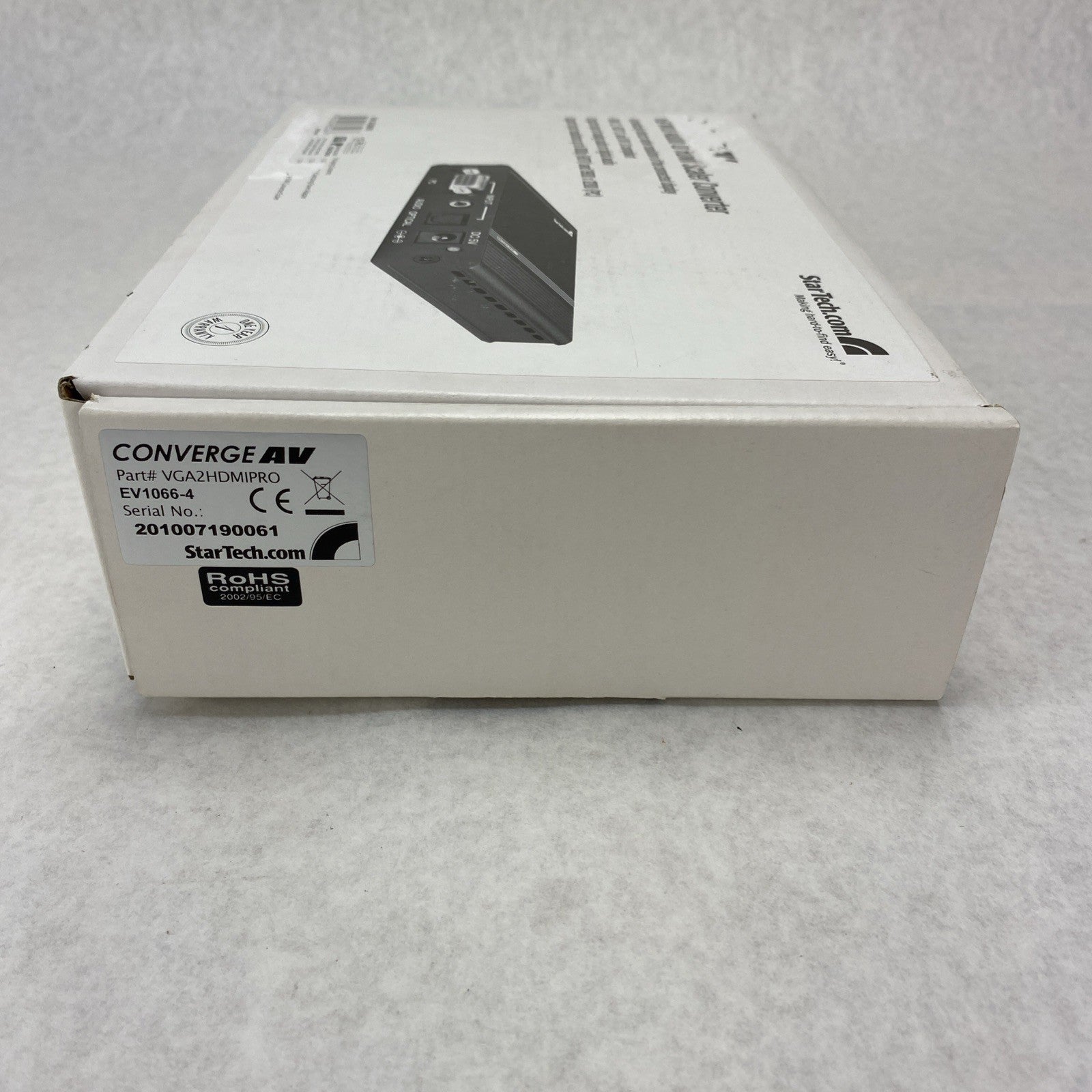 StarTech VGA2HDMIPRO ConvergeAV VGA To HDMI AV Converter/Scaler - With Cables 2