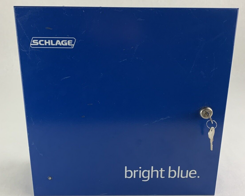 Schlage SBB-5APS Bright Blue Supervised Power Supply SBB-5 w/ Keys