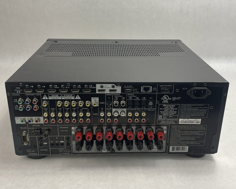 Pioneer Elite VSX-53 Tested For Parts Or Repair No Output Sound