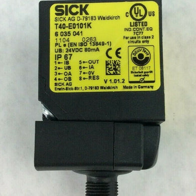 Lot of 2 Sick Safety Switch Electronic Relay T40-E0101K AG D-79183