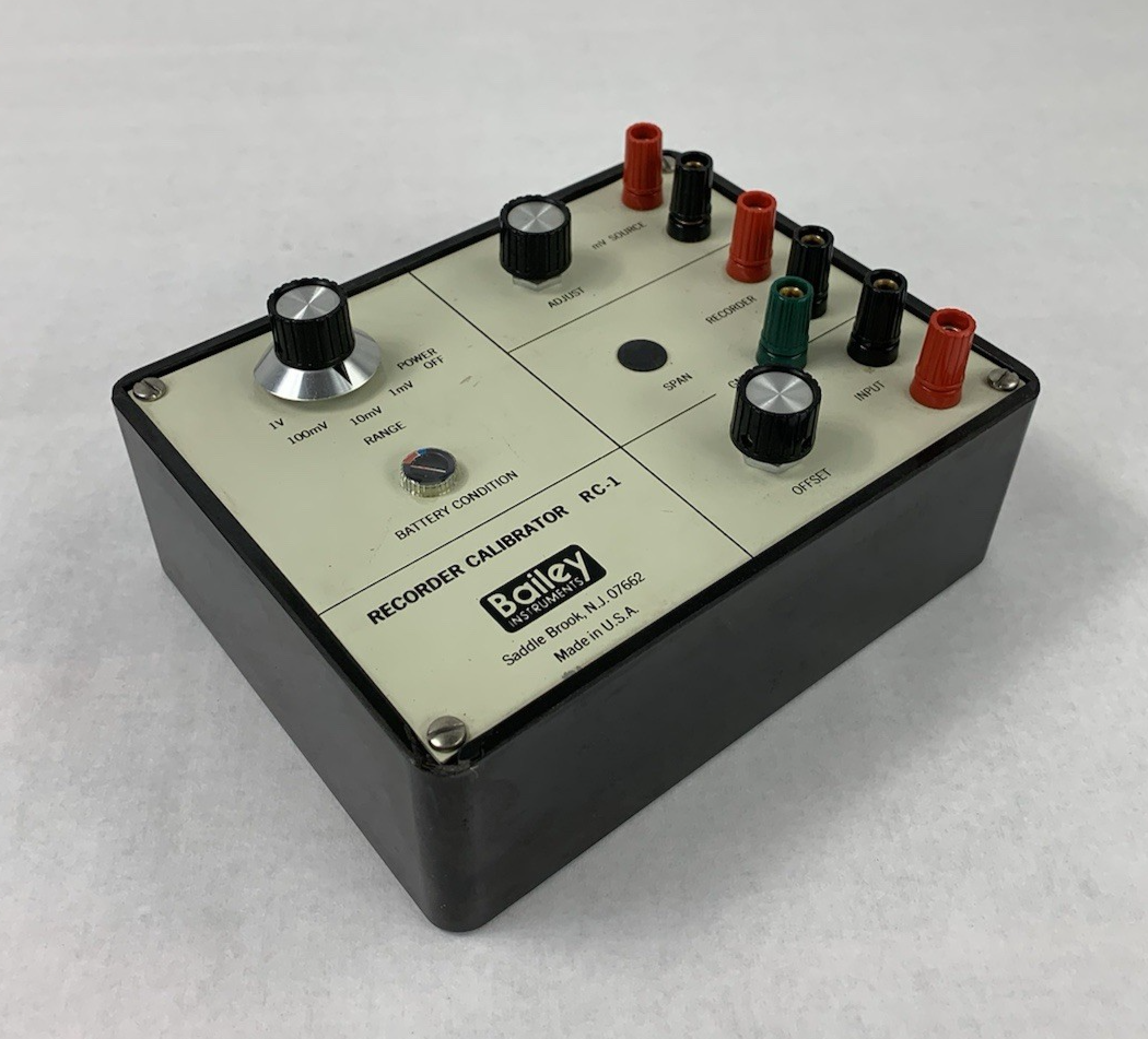 Bailey Instruments RC-1M Recorder Calibrator 1mV-1V Bailey RC1M Calibrator