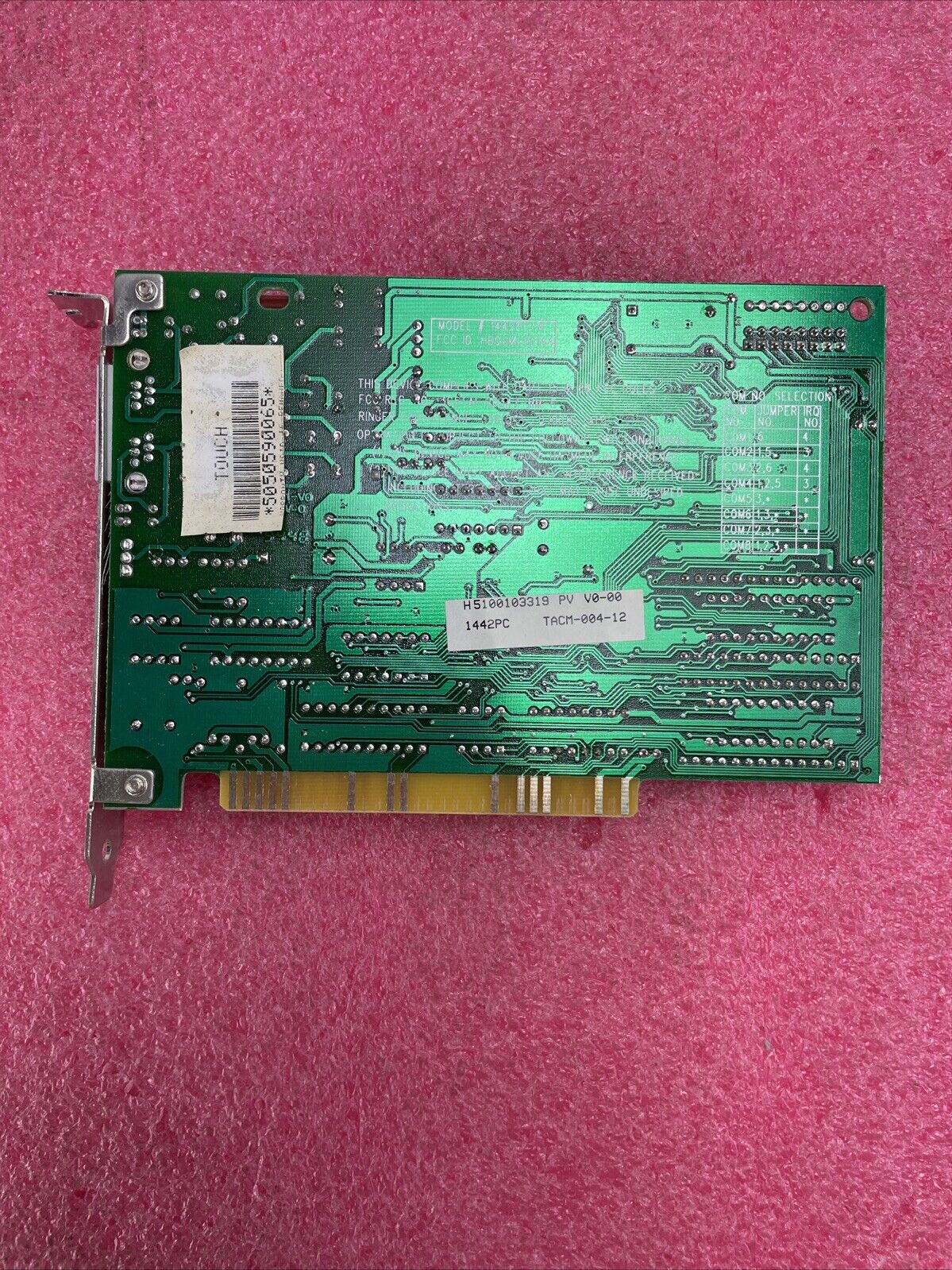 MODEM ISA H5501114598 B.5 Model 1442pc-b