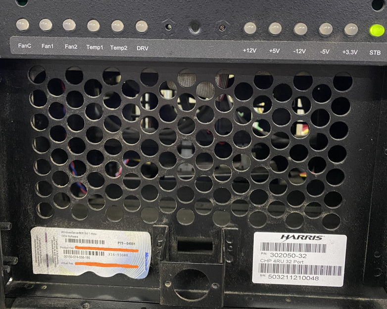 Harris 302050-32 H Class Controller Axiomtek AX6156ETB2F-L-R Industrial Chassis