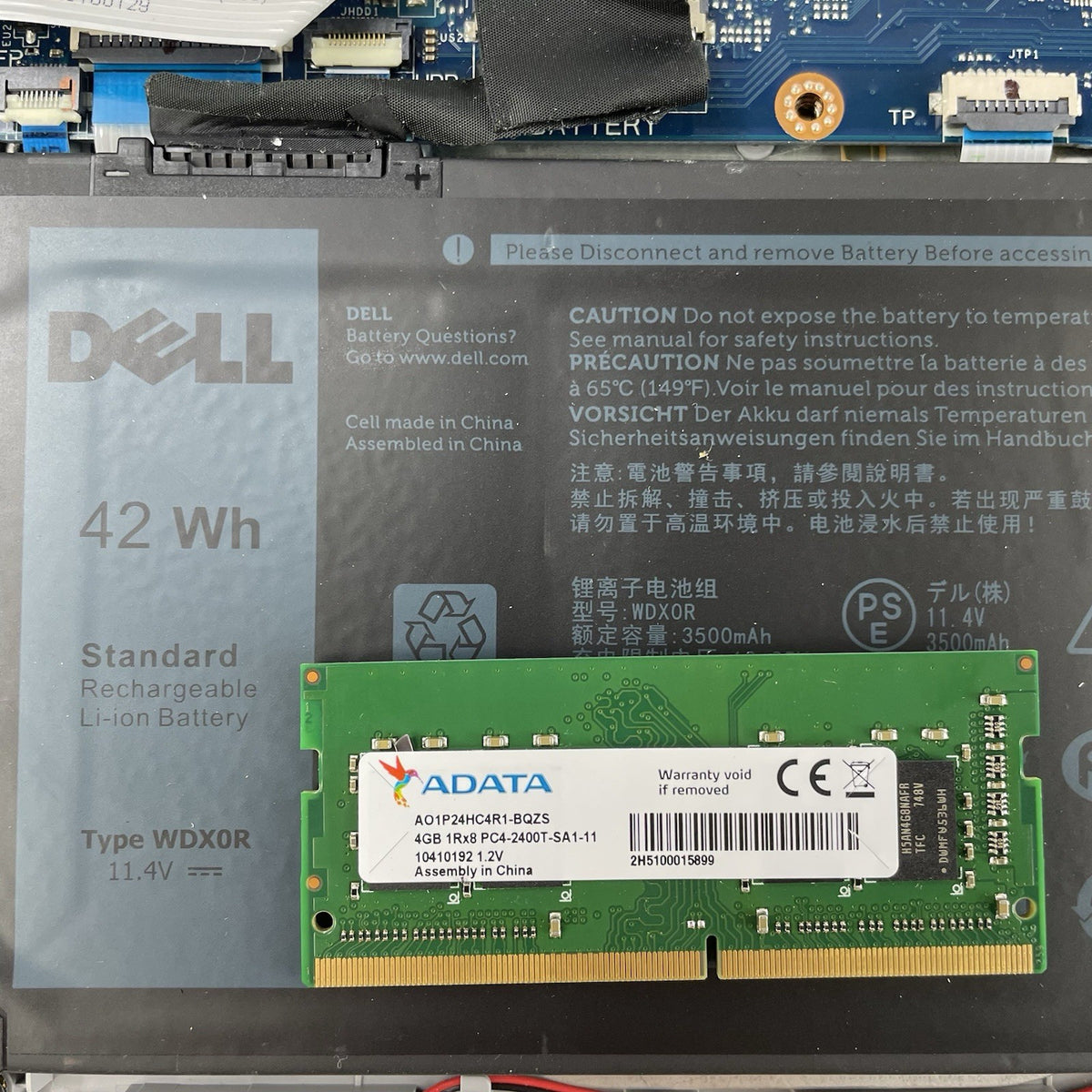Dell Inspiron 5570 15.6" i5-8250U 1.60 GHz 4 GB RAM No SSD/OS/AC/Batt - READ23