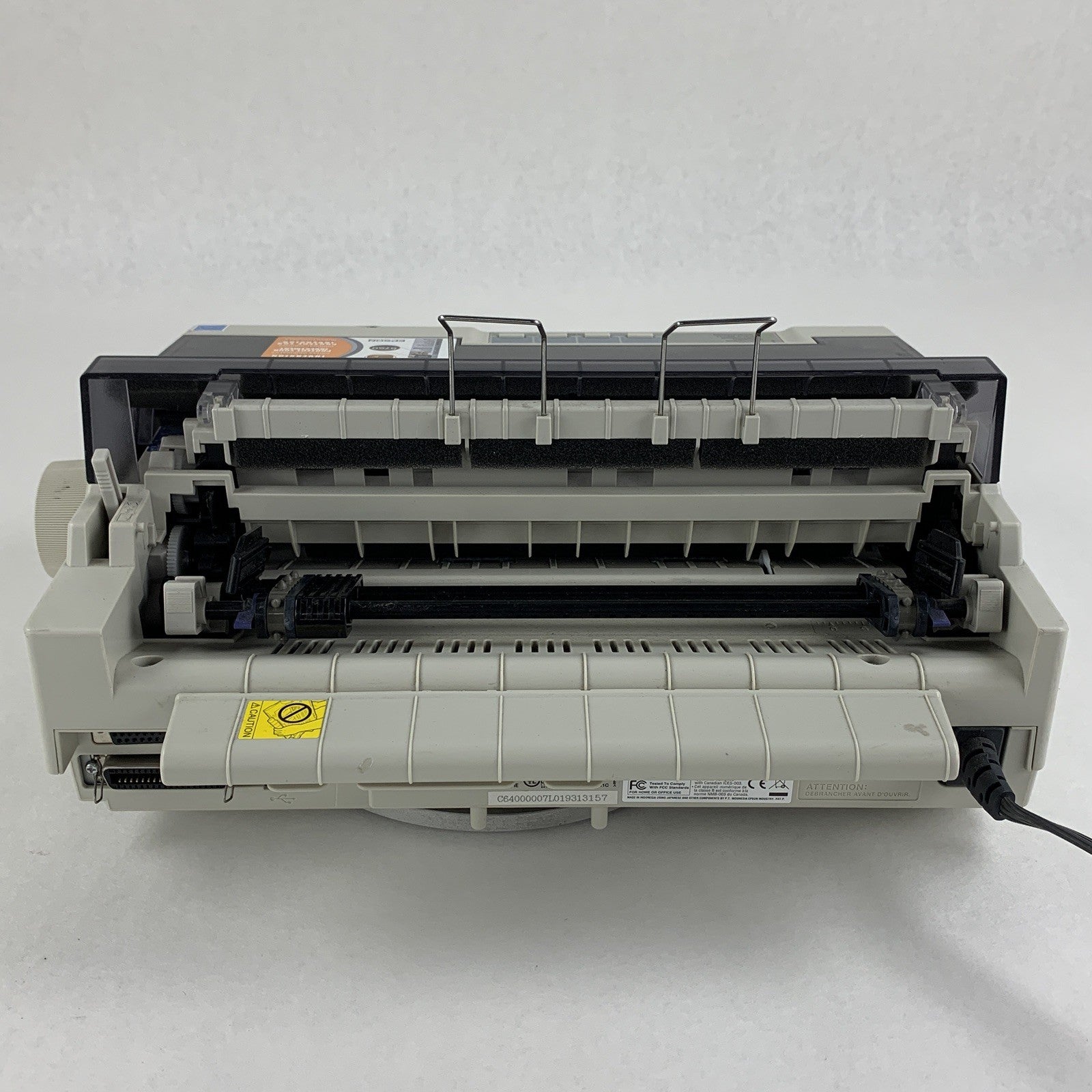 Epson LX-300+II P170B Dot Matrix 9-Pin Printer Tested No Ribbon