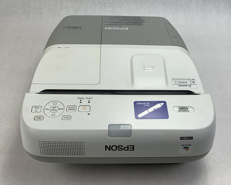 Epson Brightlink H440A LCD Projector 1338 Lamp Hours