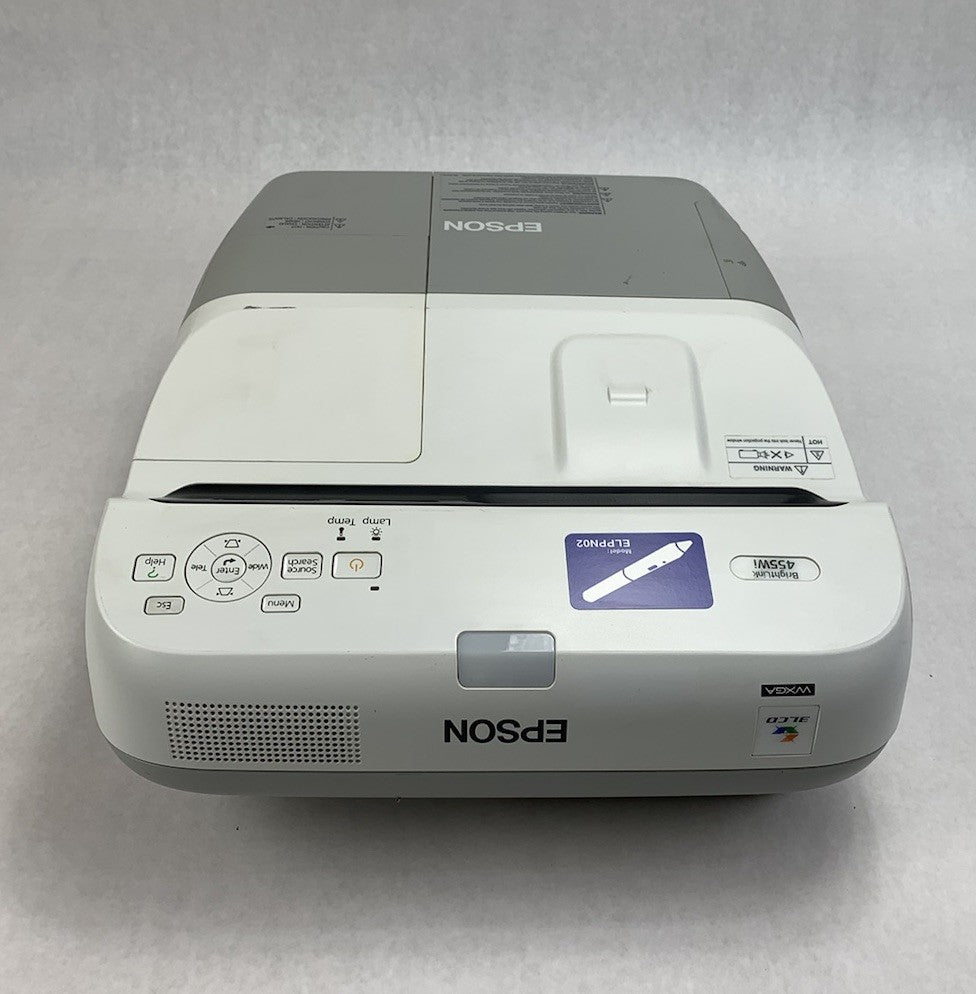 Epson Brightlink H440A LCD Projector 1338 Lamp Hours
