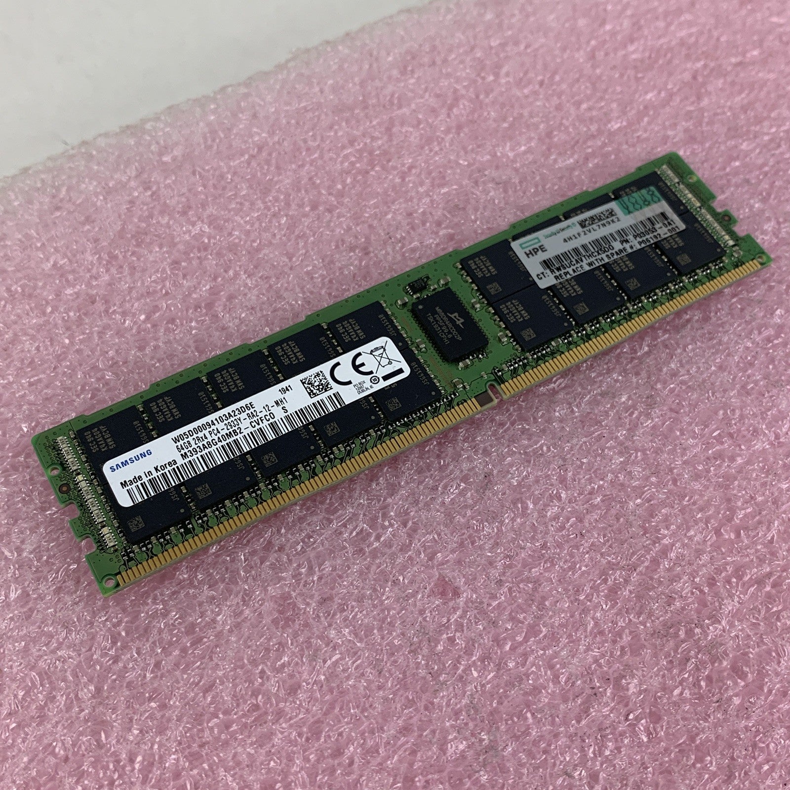 Samsung M393A8G40MB2-CVFC0 64 GB 2Rx4 PC4-2933Y DDR4 19200 Server Ram Memory