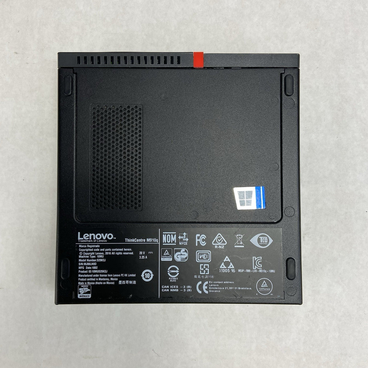 Lenovo ThinkCentre M910Q MFF Intel Core i5-6500T 2.5GHz 8GB RAM No AC/HDD/OS5