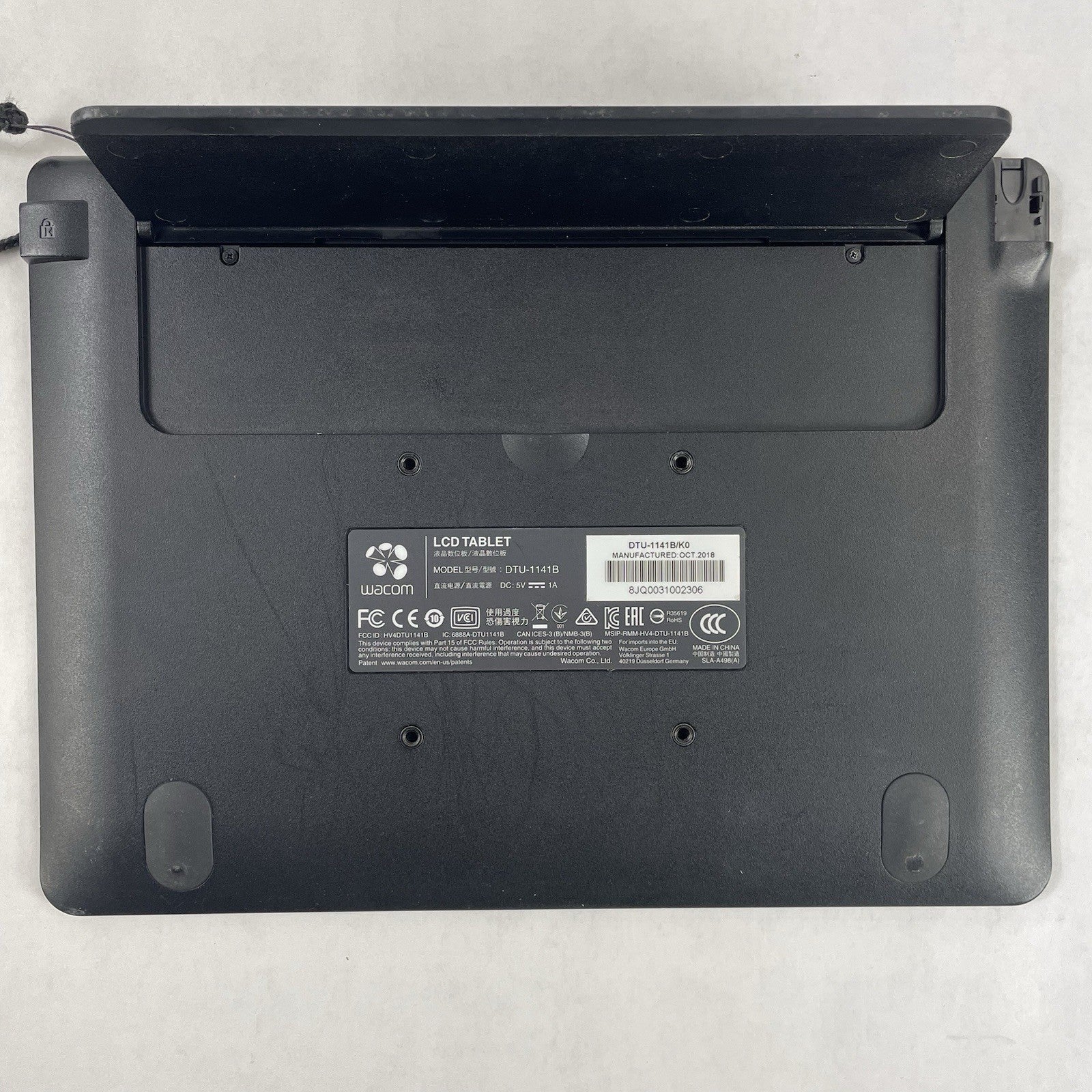 Wacom DTU-1141B 10.1" FHD Drawing Tablet - Scratched/No Power Cord & Cord Cover7